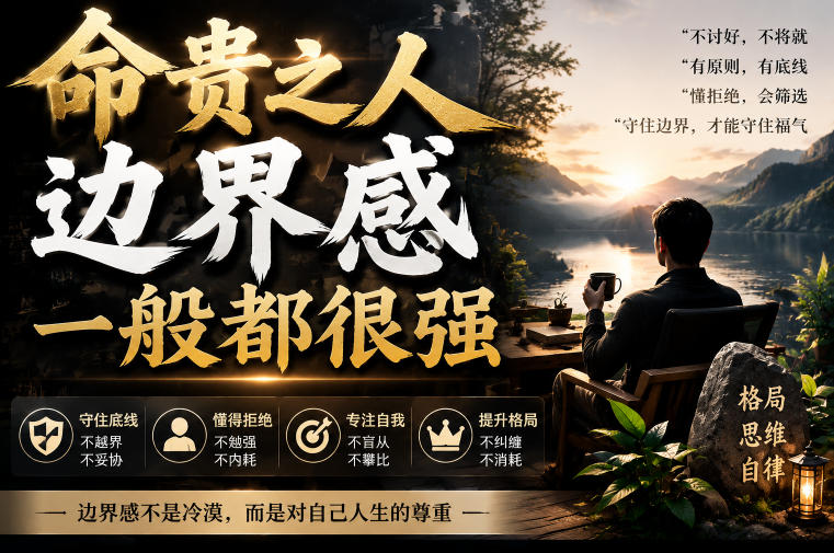 （19588期）付费文章：命贵之人，边界感一般都很强，从五大维度拆解建立强边界的实操方法